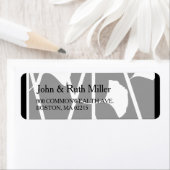 Ginkgo 1 Floral Pattern Return Address Labels (Insitu)