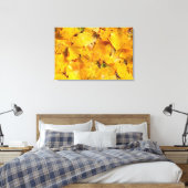 Ginkgo Biloba-bladeren Canvas Afdruk (Insitu (Slaapkamer))
