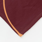 Ginkgo biloba bladeren, naadloos bloemenpatroon. fleece deken (Hoek)