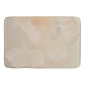 Ginkgo Biloba Botanische Abstracte grafische kunst Badmat (Voorkant)