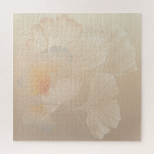 Ginkgo Biloba Botanische Abstracte grafische kunst Legpuzzel