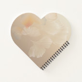 Ginkgo Biloba Botanische Abstracte grafische kunst Notitieboek (Achterkant)