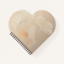 Ginkgo Biloba Botanische Abstracte grafische kunst Notitieboek