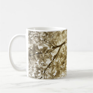 Ginkgo biloba in het najaar koffiemok