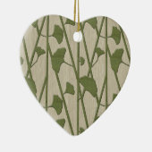ginkgo biloba keramisch ornament (Rechts)