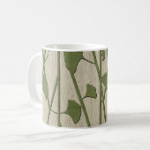 ginkgo biloba koffiemok (Voorkant links)