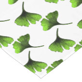 Ginkgo Biloba laat botanische kunstpatronen over Korte Tafelloper (Hoek)