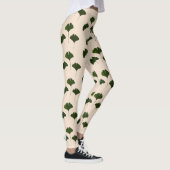 Ginkgo Biloba laat patroonlegger achter Leggings (Rechts)