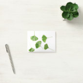 Ginkgo Biloba Leaf against White Background Post-it® Notes (Kantoor)
