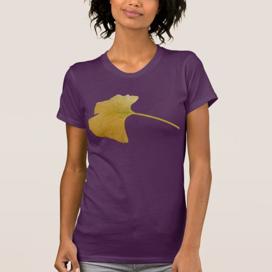 Ginkgo Biloba Leaf T-shirt (Voorkant)