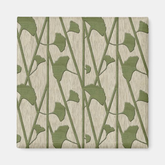 ginkgo biloba magneet (Voorkant)