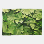 ginkgo biloba natuur plant textuur theedoek (Horizontaal)