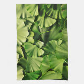 ginkgo biloba natuur plant textuur theedoek (Verticaal)