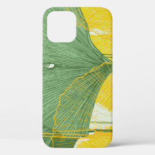 ginkgo biloba: tropische bladeren Case-Mate iPhone case