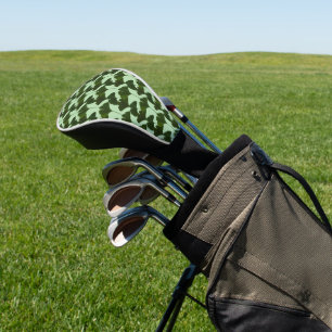 Ginkgo Biloba verlaat Abstract Hoesje Golfheadcover