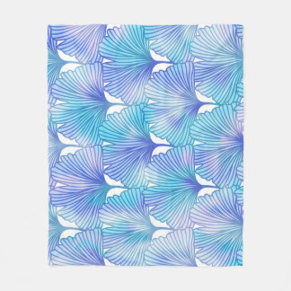 Ginkgo Biloba verlaat herfstpatroon Fleece Deken