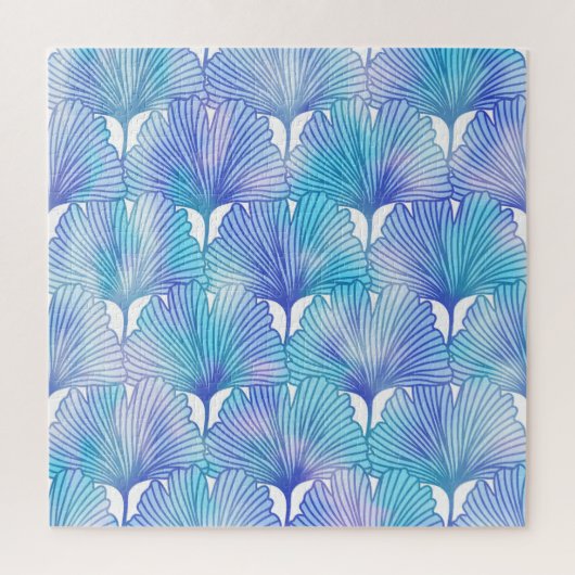 Ginkgo Biloba verlaat herfstpatroon Legpuzzel (Verticaal)