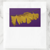 Ginkgo Biloba verlaat Sticker (Tas)