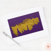 Ginkgo Biloba verlaat Sticker (Envelop)