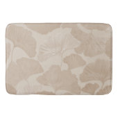 Ginkgo Bladeren Beige Droom 2 Badmat (Voorkant)