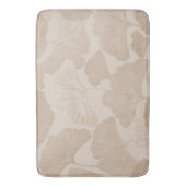 Ginkgo Bladeren Beige Droom 2 Badmat (Voorkant Verticaal)