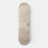 Ginkgo Bladeren Beige Droom 2 Persoonlijk Skateboard (Voorkant)