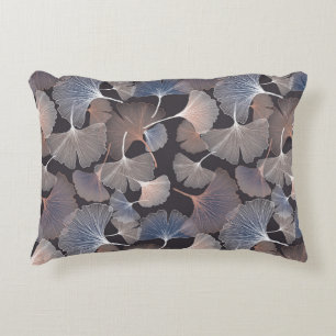 Ginkgo bladeren: elegant natuurlijk patroon. accent kussen