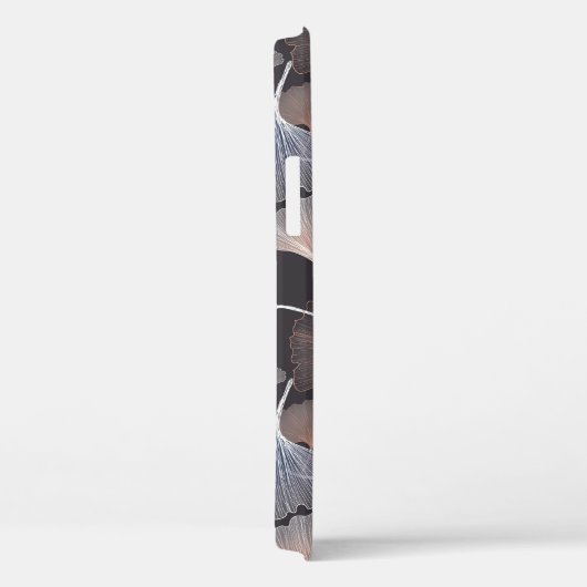 Ginkgo bladeren: elegant natuurlijk patroon. Case-Mate iPhone case (Achterkant / Rechts)