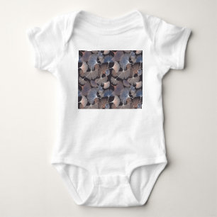 Ginkgo bladeren: elegant natuurlijk patroon. romper