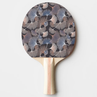 Ginkgo bladeren: elegant natuurlijk patroon. tafeltennisbatje