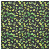 Ginkgo Bladeren - Groen Stof (Swatch)