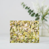 Ginkgo bladeren: Japan Briefkaart (Staand voorkant)