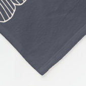 Ginkgo bladeren naadloos bloemenpatroon fleece deken (Hoek)