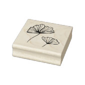 Ginkgo bladeren rubberstempel (Stempel)