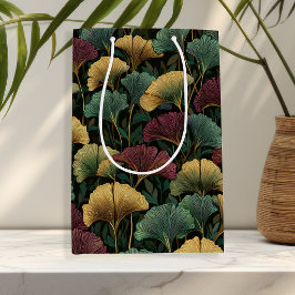 Ginkgo-bladpatroon juweeltonen cadeautas