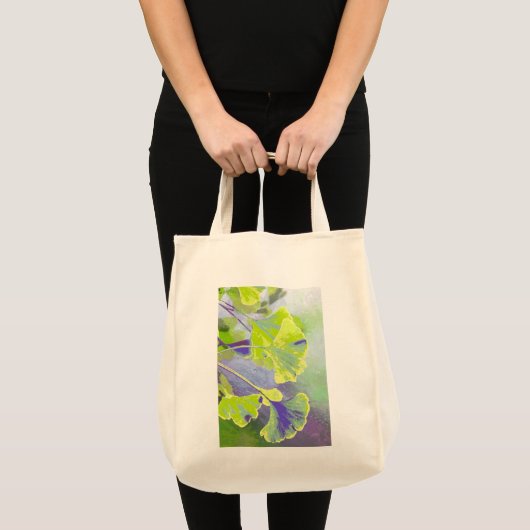 Ginkgo Canvas Canvas tas (Voorkant (product))