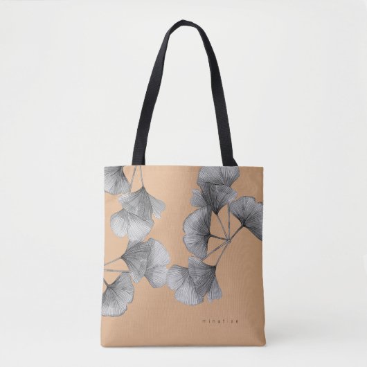Ginkgo Canvas tas (Voorkant)