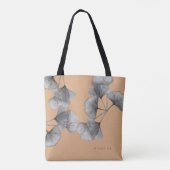 Ginkgo Canvas tas (Achterkant)