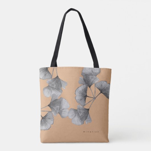 Ginkgo Canvas tas (Achterkant)