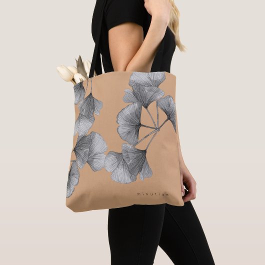 Ginkgo Canvas tas (Dichtbij)