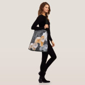 GINKGO de Chow crossbody of canvas tassen (Op model)