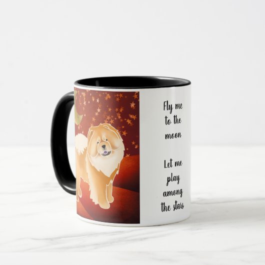 GINKGO de rode mok - aanpasbare prijsopgave (Voorkant links)