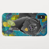 GINKGO de zwarte chow IPHONE XS MAX Case-Mate iPhone Case (Achterkant (horizontaal))