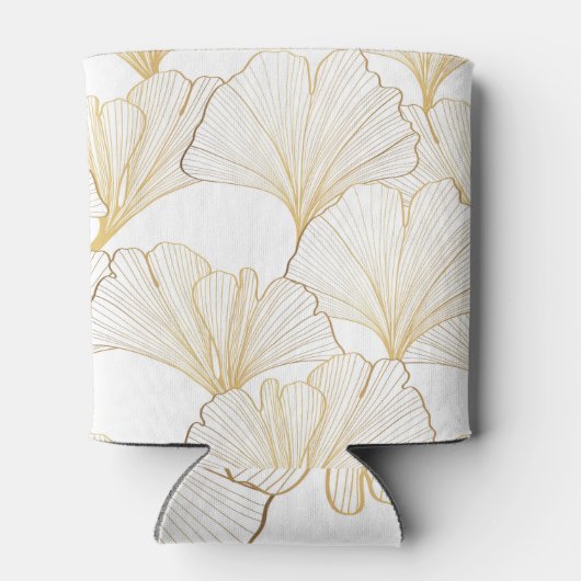 Ginkgo Gold: luxe bladarrangement Blikjeskoeler (Achterkant)