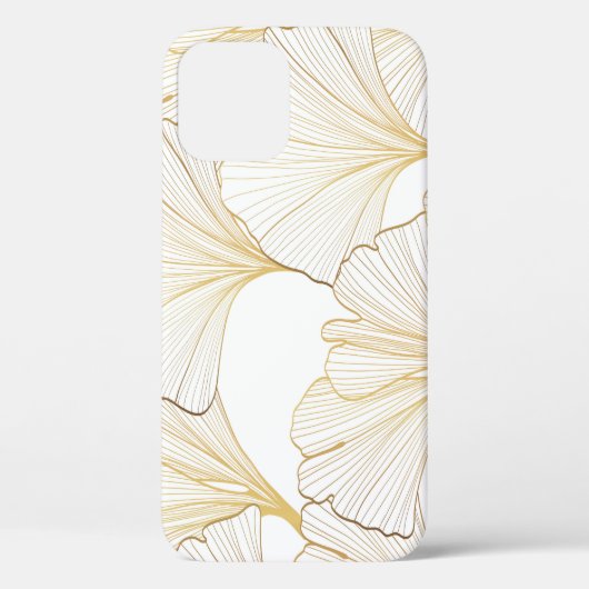 Ginkgo Gold: luxe bladarrangement Case-Mate iPhone Case (Achterkant)