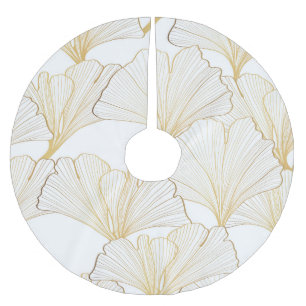 Ginkgo Gold: luxe bladarrangement Kerstboom Rok