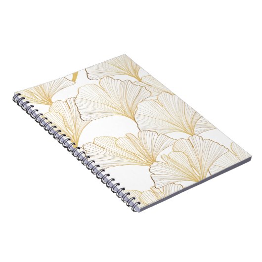 Ginkgo Gold: luxe bladarrangement Notitieboek (Rechterzijde)