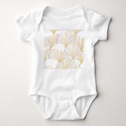 Ginkgo Gold: luxe bladarrangement Romper (Voorkant)