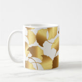 Ginkgo Gold: luxe  design. Koffiemok (Links)