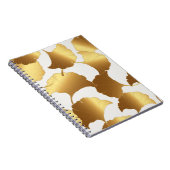 Ginkgo Gold: luxe  design. Notitieboek (Rechterzijde)